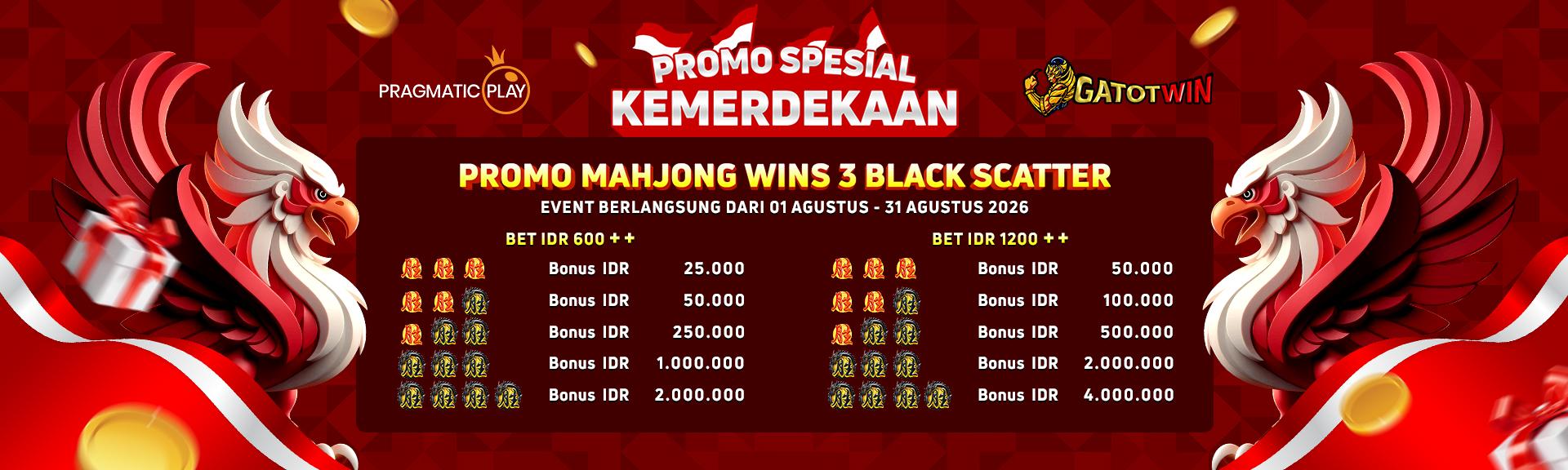 Bonus Mahjong Merdeka